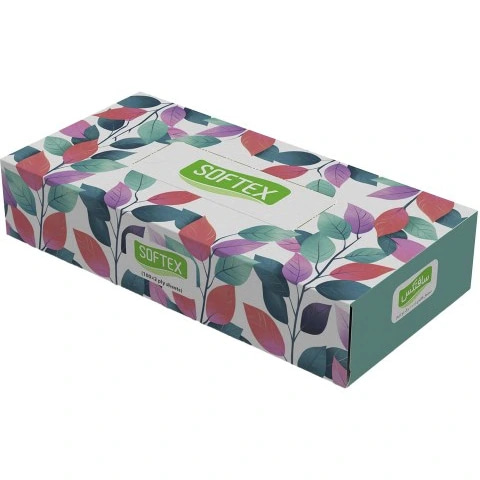 تصویر 4 از دستمال کاغذی سافتکس لطیف با رایحه مطبوع و دلنشین